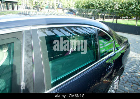 17th October 2012. Westminster London UK.   Theresa May leaves the House of Commons after Prime Minister's Questions. Theresa May is the Home Secretary and Conservative Party Member of Parliament Maidenhead. Credit:  amer ghazzal / Alamy Live News Stock Photo