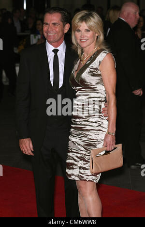 GRANT BOVEY ANTHEA TURNER CROSSFIRE HURRICANE. PREMIER 56TH BFI LONDON FILM FESTIVAL LONDON ENGLAND UK 18 October 2012 Stock Photo