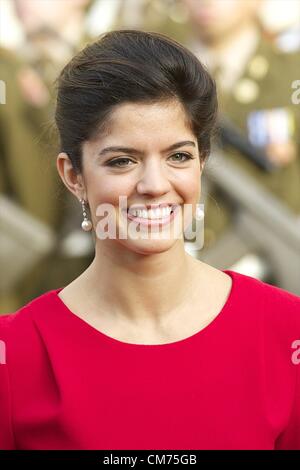 Oct. 20, 2012 - Luxembourg, Spain - attend a Religious wedding of HRH Guillaume the Hereditary Grand Duke and Countess Stephanie de Lannoy at Cathedral of Notre-Dame de Luxembourg on October 20, 2012 in Luxembourg (Credit Image: © Jack Abuin/ZUMAPRESS.com) Stock Photo