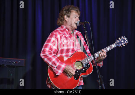 LINCOLN, CA – October 19: Henry Paul of Country rock band The Outlaws perform at Thunder Valley Casino Resort in Lincoln, California on October 19th, 2012 Stock Photo