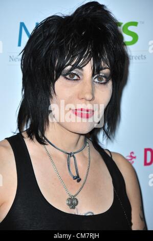 New York, USA. 23rd October 2012. Joan Jett at arrivals for A Night of New York Class Gala, Edison Ballroom, New York, NY October 23, 2012. Photo By: Gregorio T. Binuya/Everett Collection/Alamy Live News Stock Photo