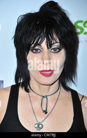 New York, USA. 23rd October 2012. Joan Jett at arrivals for A Night of New York Class Gala, Edison Ballroom, New York, NY October 23, 2012. Photo By: Gregorio T. Binuya/Everett Collection/Alamy Live News Stock Photo