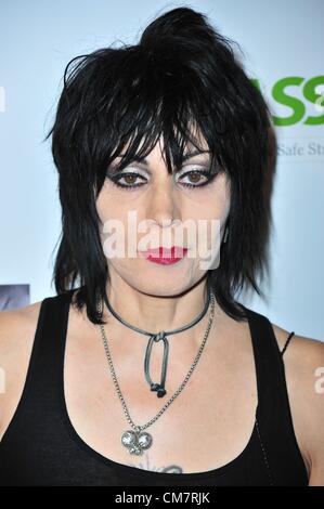 New York, USA. 23rd October 2012. Joan Jett at arrivals for A Night of New York Class Gala, Edison Ballroom, New York, NY October 23, 2012. Photo By: Gregorio T. Binuya/Everett Collection/Alamy Live News Stock Photo