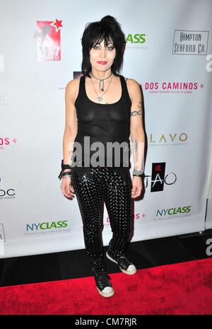 New York, USA. 23rd October 2012. Joan Jett at arrivals for A Night of New York Class Gala, Edison Ballroom, New York, NY October 23, 2012. Photo By: Gregorio T. Binuya/Everett Collection/Alamy Live News Stock Photo