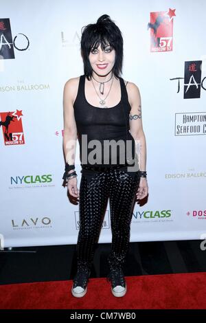 Joan Jett at arrivals for A Night of New York Class Gala, Edison Ballroom, New York, NY October 23, 2012. Photo By: Andres Otero/Everett Collection Stock Photo