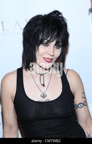 Joan Jett at arrivals for A Night of New York Class Gala, Edison Ballroom, New York, NY October 23, 2012. Photo By: Andres Otero/Everett Collection Stock Photo