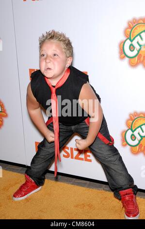 Los Angeles, USA. 25th October 2012. Jackson Nicoll at arrivals for FUN SIZE Premiere, Paramount Studios, Los Angeles, CA October 25, 2012. Photo By: Michael Germana/Everett Collection Stock Photo