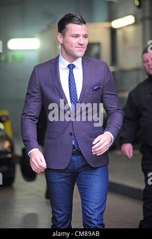 UK. MARK WRIGHT ITV STUDIOS SOUTH BANK LONDON 26 OCTOBER 2012 Stock Photo