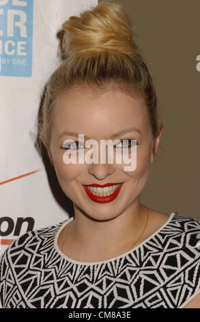 Oct. 26, 2012 - Hollywood, California, U.S. - Francesca  Eastwood attends the'' Peace Over Violence'' Event at the Beverly Hills Hotel in Beverly Hills ,Ca on October 26,2012. 2012(Credit Image: © Phil Roach/Globe Photos/ZUMAPRESS.com) Stock Photo