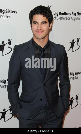 Oct. 26, 2012 - Los Angeles, California, U.S. - Darren Criss  attends  Rising Stars Gala - The Big  Bash on 26th  October 2012 at The Beverly Hilton Hotel,Beverly Hills,CA.USA.(Credit Image: © TLeopold/Globe Photos/ZUMAPRESS.com) Stock Photo