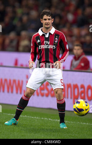 Alexandre Pato Milan October Football Soccer Italian Serie A Match Between