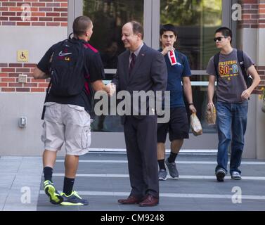 Oct. 15, 2012 - Los Angeles, California (CA, United States - Max Nikias, president of USC. (Credit Image: © Ringo Chiu/ZUMAPRESS.com) Stock Photo