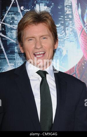 June 28, 2012 - Los Angeles, California, USA - Jun 28, 2012 - Los Angeles, California, USA - Actor DENIS LEARY, family   at the 'Amazing Spider-Man' World Premiere held at the Regency Village Theater, Los Angeles. (Credit Image: © Paul Fenton/ZUMAPRESS.com) Stock Photo