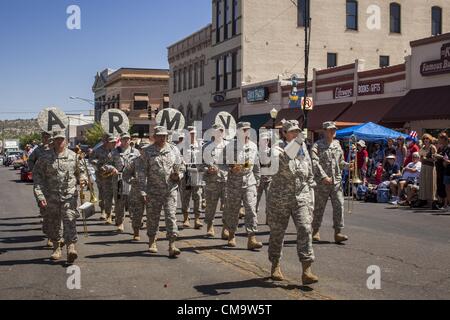 June 30, 2012 - Prescott, Arizona, U.S - NORM MULLENIX (L) and PAT ...