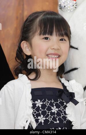 Konomi Watanabe, Jul 01, 2012 : Japanese child actor, Konomi Watanabe attends Kiddy Land Harajuku Grand Opening on 1 Jul 2012 Harajuku Tokyo Japan Stock Photo