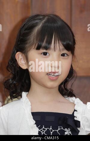 Konomi Watanabe, Jul 01, 2012 : Japanese child actor, Konomi Watanabe attends Kiddy Land Harajuku Grand Opening on 1 Jul 2012 Harajuku Tokyo Japan Stock Photo