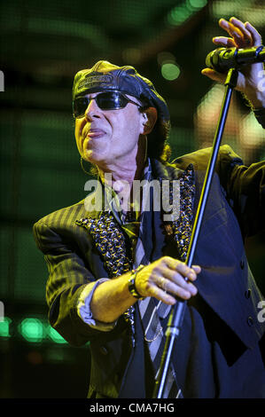 Klaus Meine Legendary German rock band Scorpions announce during a ...