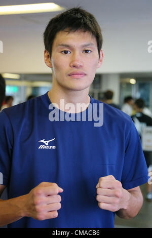 Yasuhiro Suzuki (JPN), July 4, 2012 - Boxing :  Japan National Team Training at Teiken Gym, Tokyo, Japan.  (Photo by Yusuke Nakanishi/AFLO SPORT) Stock Photo