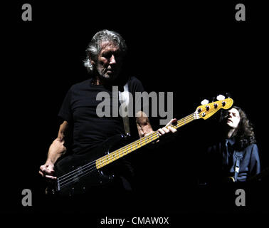 Roger Waters performs in a concert at the Bank Atlantic Center in ...