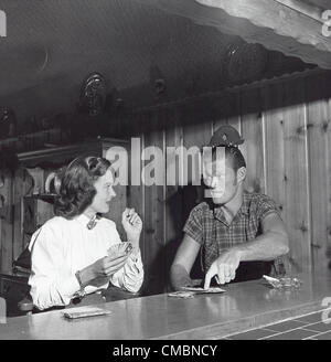 CHUCK CONNORS with wife Elizabeth Jane Riddel.Supplied by Photos Stock ...