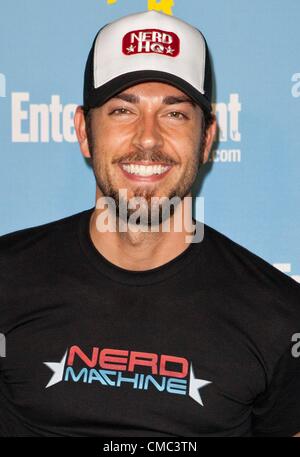 Zachary Levi at arrivals for Comic-Con International 2012: Entertainment Weekly Party, San Diego Convention Center, San Diego, CA July 14, 2012. Photo By: Emiley Schweich/Everett Collection Stock Photo