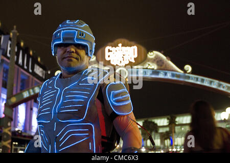 July 14, 2012 - San Diego, CA, US - Fans attending San Diego Comic-Con International 2012 dressed as their favorite characters. (Credit Image: © Daniel Knighton/ZUMAPRESS.com) Stock Photo