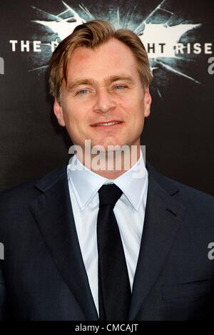 Christopher Nolan at arrivals for THE DARK KNIGHT RISES Premiere, AMC Loews Lincoln Square Theater, New York, NY July 16, 2012. Photo By: F. Burton Patrick/Everett Collection Stock Photo