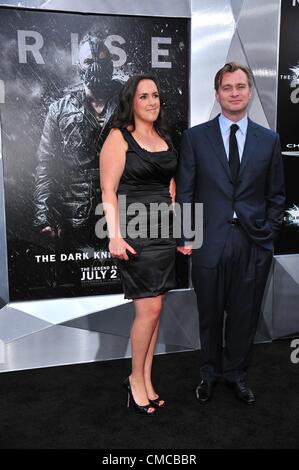 Christopher Nolan at arrivals for THE DARK KNIGHT RISES Premiere, AMC Loews Lincoln Square Theater, New York, NY July 16, 2012. Photo By: Gregorio T. Binuya/Everett Collection Stock Photo