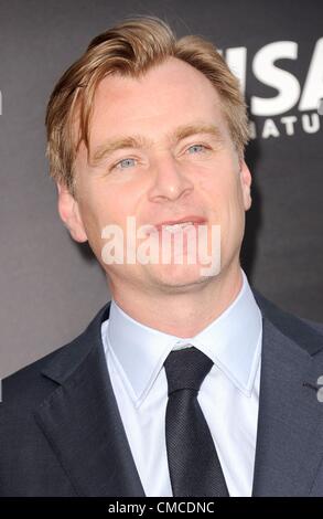 Christopher Nolan at arrivals for THE DARK KNIGHT RISES Premiere, AMC Loews Lincoln Square Theater, New York, NY July 16, 2012. Photo By: Kristin Callahan/Everett Collection Stock Photo