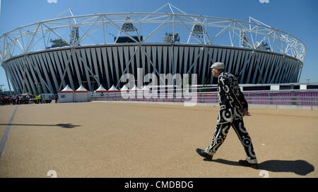 Olympic Stadium, stadion, Olympic Park, Stratford, London, UK, July 23, 2012 (CTK Photo/Michal Kamaryt) Stock Photo
