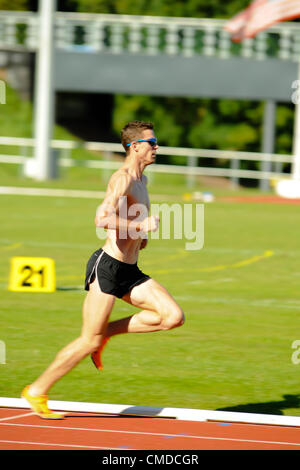 23.07.2012. Alexander Stadium Birmingham, England. Jeremy Wariner. Team USA second training session held at Alexander Stadium, Perry Park. Stock Photo