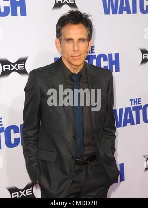 Ben Stiller at arrivals for THE WATCH Premiere, Grauman's Chinese Theatre, Los Angeles, CA July 23, 2012. Photo By: Dee Cercone/Everett Collection Stock Photo