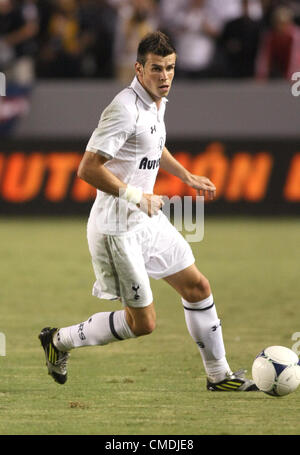 GARETH BALE TOTTENHAM HOTSPUR FC CARSON LOS ANGELES CALIFORNIA USA 24 July 2012 Stock Photo