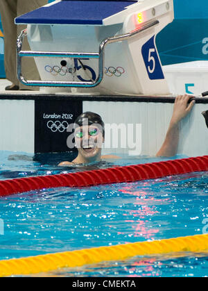 July 30, 2012 - London, England, United Kingdom - in the London Olympics 20120 at the Aquatics Center on July 30, 2012 in London, United Kingdom. (Credit Image: © Paul Kitagaki Jr./ZUMAPRESS.com) Stock Photo