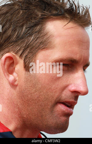 31.07.2012. Weymouth, England.  Members of the British Sailing Team Olympic Games 2012 Ben Ainslie Stock Photo