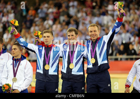 PHILIP HINDES JASON KENNY & C GREAT BRITAIN STRATFORD LONDON ENGLAND 02 August 2012 Stock Photo