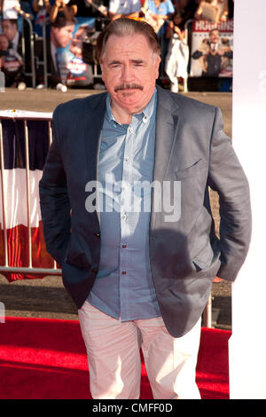 HOLLYWOOD, CA - AUG 2: Actor Brian Cox arrives at the premiere of Warner Bros. Pictures ' The Campaign' at Grauman's Chinese Theatre on August 2, 2012 in Hollywood, California. Stock Photo