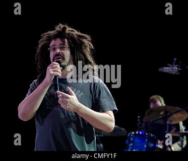 Aug. 2, 2012 - Morrison, CO, USA - Counting Crows lead vocalist ADAM