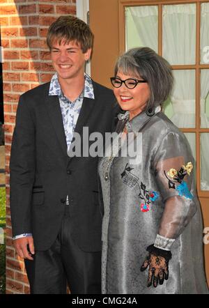 Roseanne Barr, Buck Thomas at arrivals for Comedy Central Roast of Roseanne, Hollywood Palladium, Los Angeles, CA August 4, 2012. Photo By: Dee Cercone/Everett Collection Stock Photo