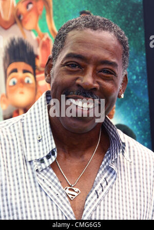 Aug. 5, 2012 - Los Angeles, California, U.S. - Ernie Hudson  attends Los Angeles Premiere Of ''PARANORMAN'' on 5th August 2012 held at Universal CityWalk Cinemas,Los Angeles. CA.USA.(Credit Image: Â© TLeopold/Globe Photos/ZUMAPRESS.com) Stock Photo