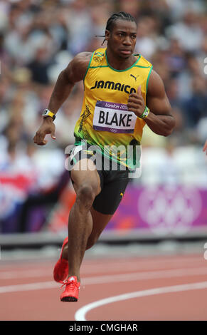 YOHAN BLAKE 2012 OLYMPIC GAMES Stock Photo