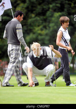 Peter Schmeichel - Farmfoods British Par 3 Golf Championship at Nailcote Hall, Berkswell, Warwickshire - August 7th 2012  Photo by People Press Stock Photo