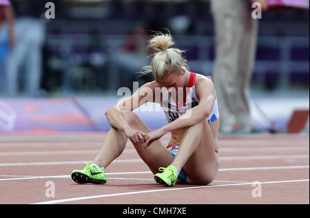 LYNSEY SHARP 2012 OLYMPIC GAMES Stock Photo