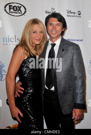 10th Aug 2012. Lou Diamond Phillips, guest at arrivals for 27th Annual Imagen Awards, Beverly Hilton Hotel, Los Angeles, CA August 10, 2012. Photo By: Elizabeth Goodenough/Everett Collection Stock Photo