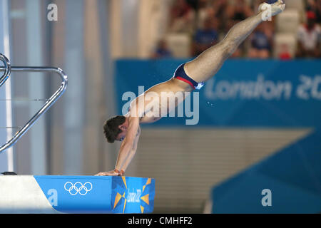 TOM DAILEY GREAT BRITAIN STRATFORD LONDON ENGLAND 11 August 2012 Stock Photo