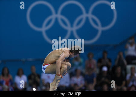 TOM DALEY GREAT BRITAIN STRATFORD LONDON ENGLAND 11 August 2012 Stock Photo