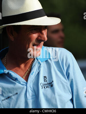 11.08.2012. Coventry, England.  Mark Mouland pictured at the Farmfoods British Par Three competition being held at Nailcote Hall, Coventry. Stock Photo