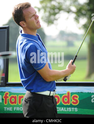 11.08.2012. Coventry, England.  Graham Neville pictured at the Farmfoods British Par Three competition being held at Nailcote Hall, Coventry. Stock Photo