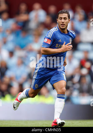 EDEN HAZARD CHELSEA FC VILLA PARK BIRMINGHAM ENGLAND 12 August 2012 Stock Photo