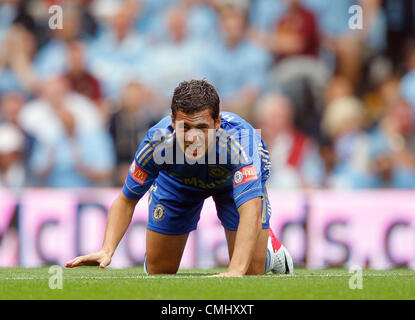 EDEN HAZARD CHELSEA FC VILLA PARK BIRMINGHAM ENGLAND 12 August 2012 Stock Photo